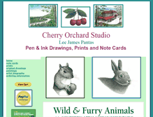 Tablet Screenshot of cherryorchardstudio.com